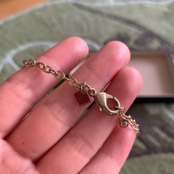 Banana Republic Golden Gem Necklace💫 - Picture 7 of 8